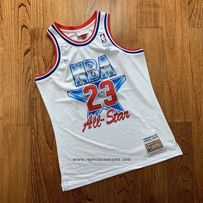 Camiseta All Star 1991 Michael Jordan #23 Blanco